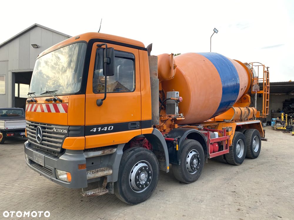 Mercedes-Benz ACTROS 4140, Z NIEMIEC, 9 m3, NAPĘD 8x4, MANUALNA SKRZYNIA, - 13