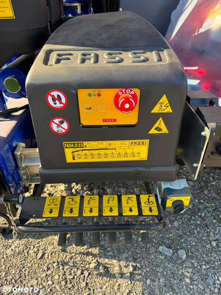 Żuraw HDS FASSI F65A.0.23 Fabrycznie nowy Sterowanie radiowe 5,6 funkcja HYVA Hiab Palfinger HMF DN HC Atlas - 3