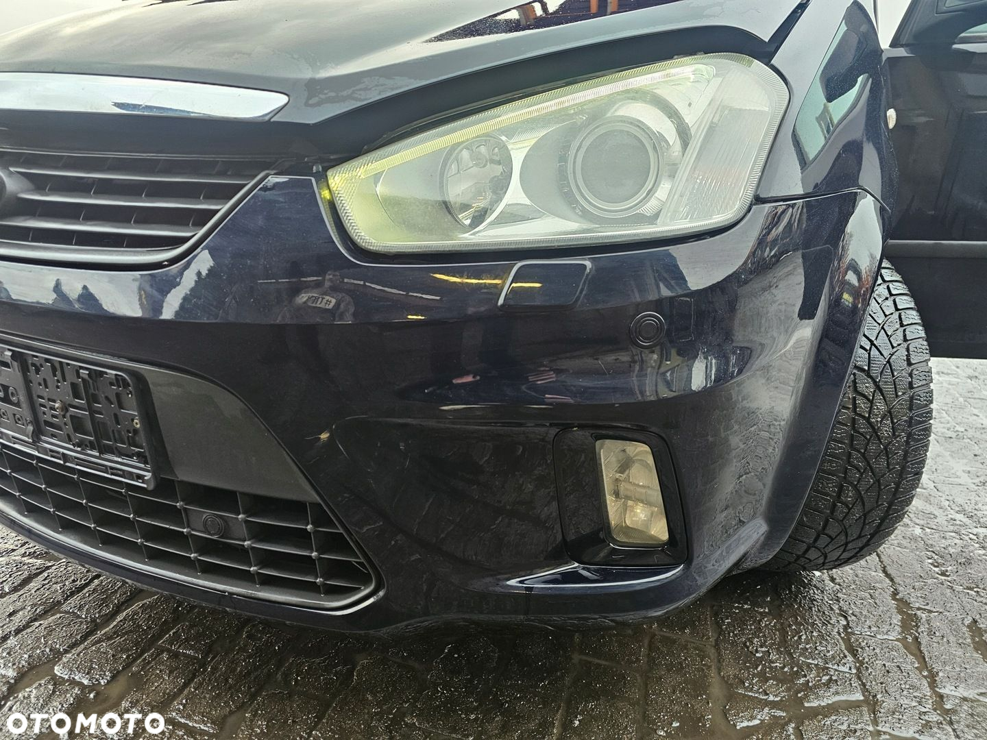 zderzak przód ford c-max mk1 lift 07-10r lakier V3 spryski pdc OPIS - 9