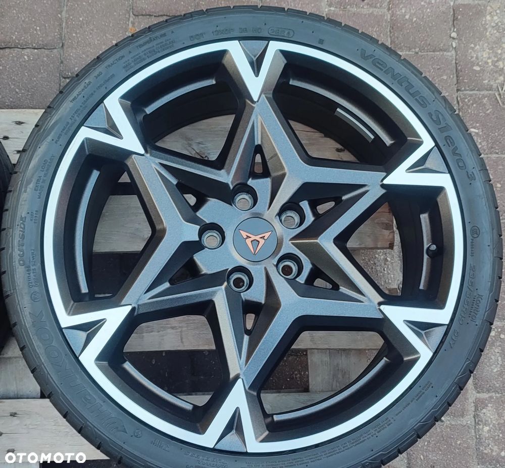 Koła Felgi Aluminiowe Oryg. Cupra Leon Golf VIII 19Cali Hankook 235/55/19 91Y 2024r 7,5mm Nówka Demo !! Starogard Gdański Wysyłka !!! - 4