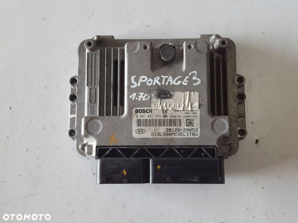 KIA SPORTAGE 3 III LIFT 1.7 CRDI KOMPUTER STEROWNIK SILNIKA 39120-2A053 - 1