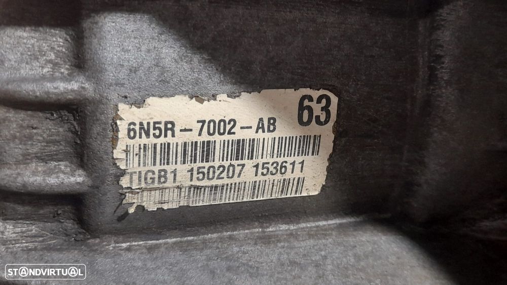 CAIXA VELOCIDADES VOLVO 6N5R7002AB 6N5R 7002 AB TIGB1 150207 153611 VOLVO C30 533 2.0D 16V 136CV D4204T V50 545 - 6