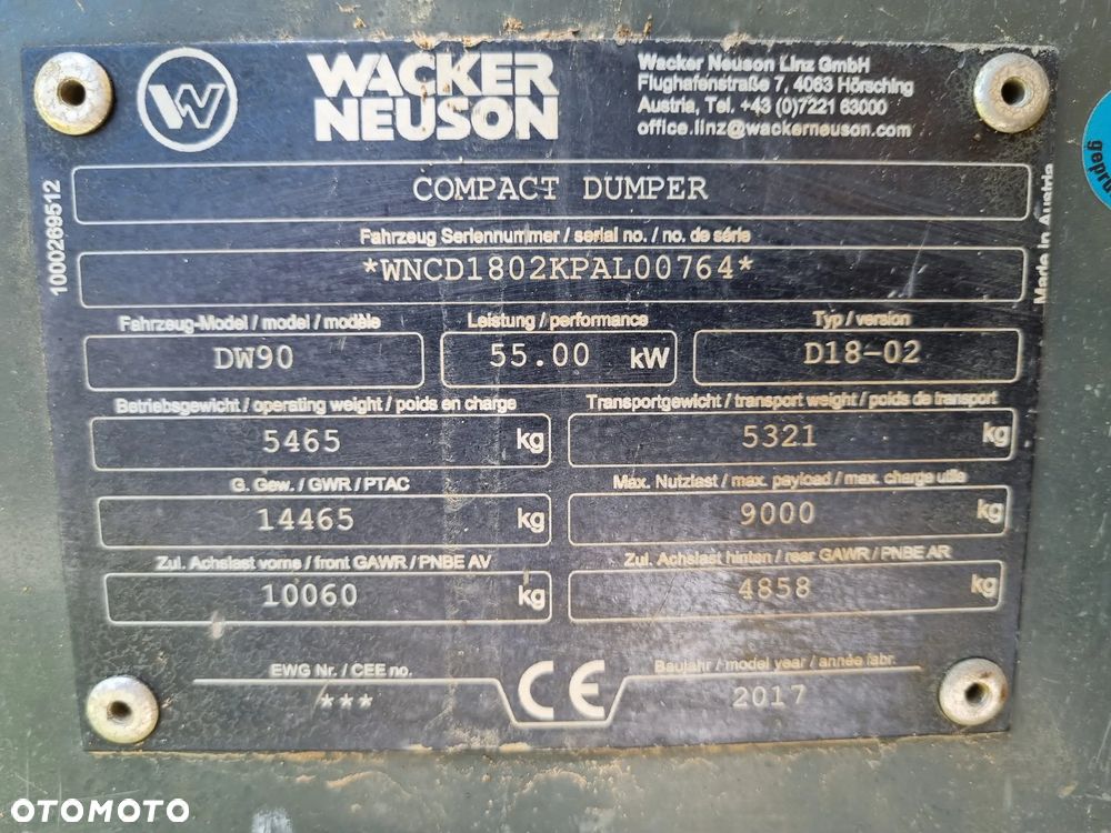 Wacker Neuson DW90 - 32