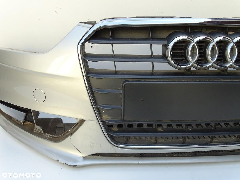 ZDERZAK PRZÓD PRZEDNI + ATRAPA LX1Y AUDI A4 B8 LIFT 11-15r - 8