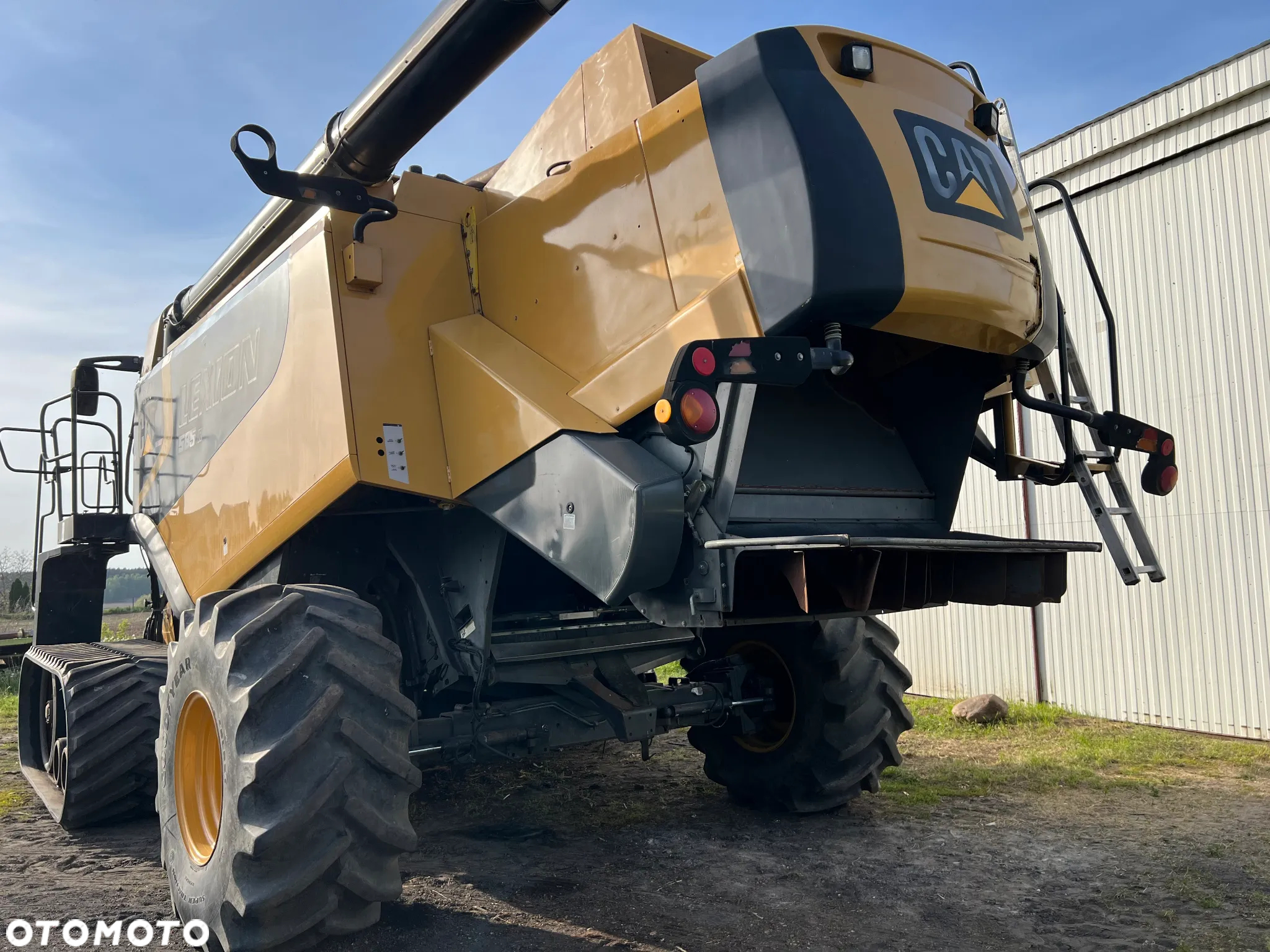 Claas Lexion 585r ,580,570 ,600 terra trac napęd 4x4 Cat - 8