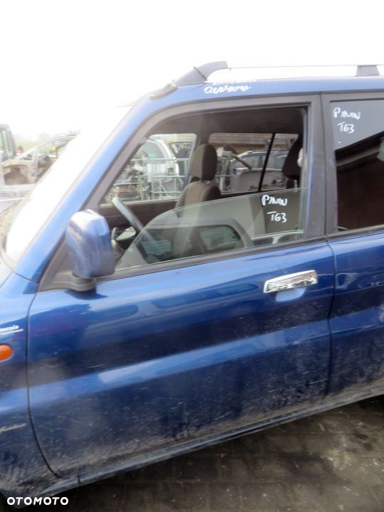 DRZWI PRZEDNIE LEWE PAJERO PININ LONG T63 MN133379 NIEBIESKI MITSUBISHI 1998-2007 - 1