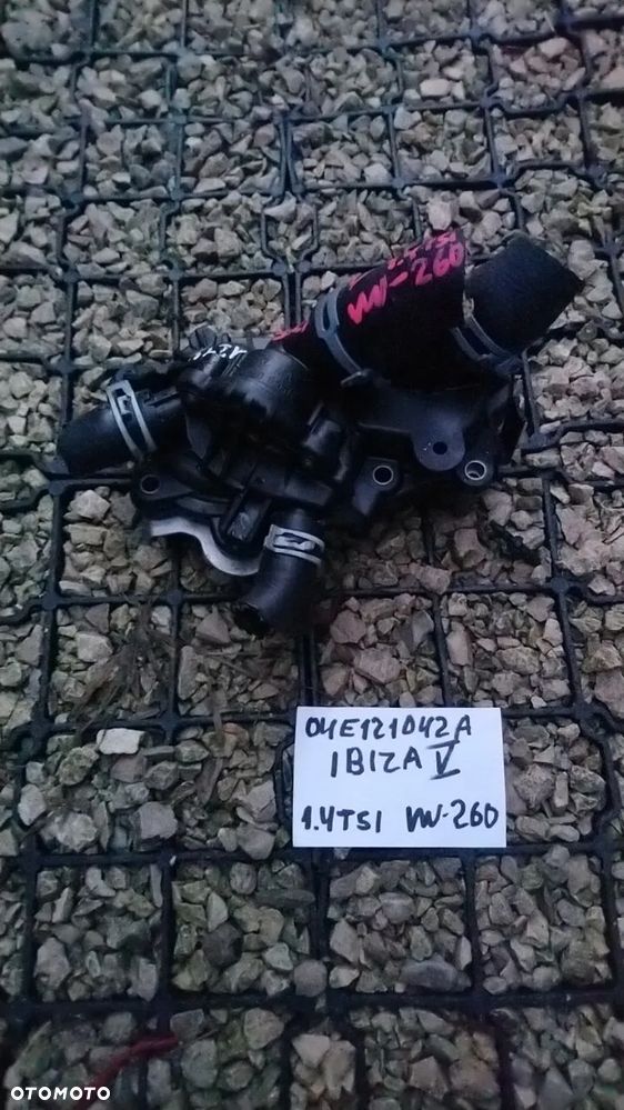 VOLKSWAGEN AUDI SEAT SKODA TERMOSTAT KRÓCIEC WODNY POMPA WODY - 24