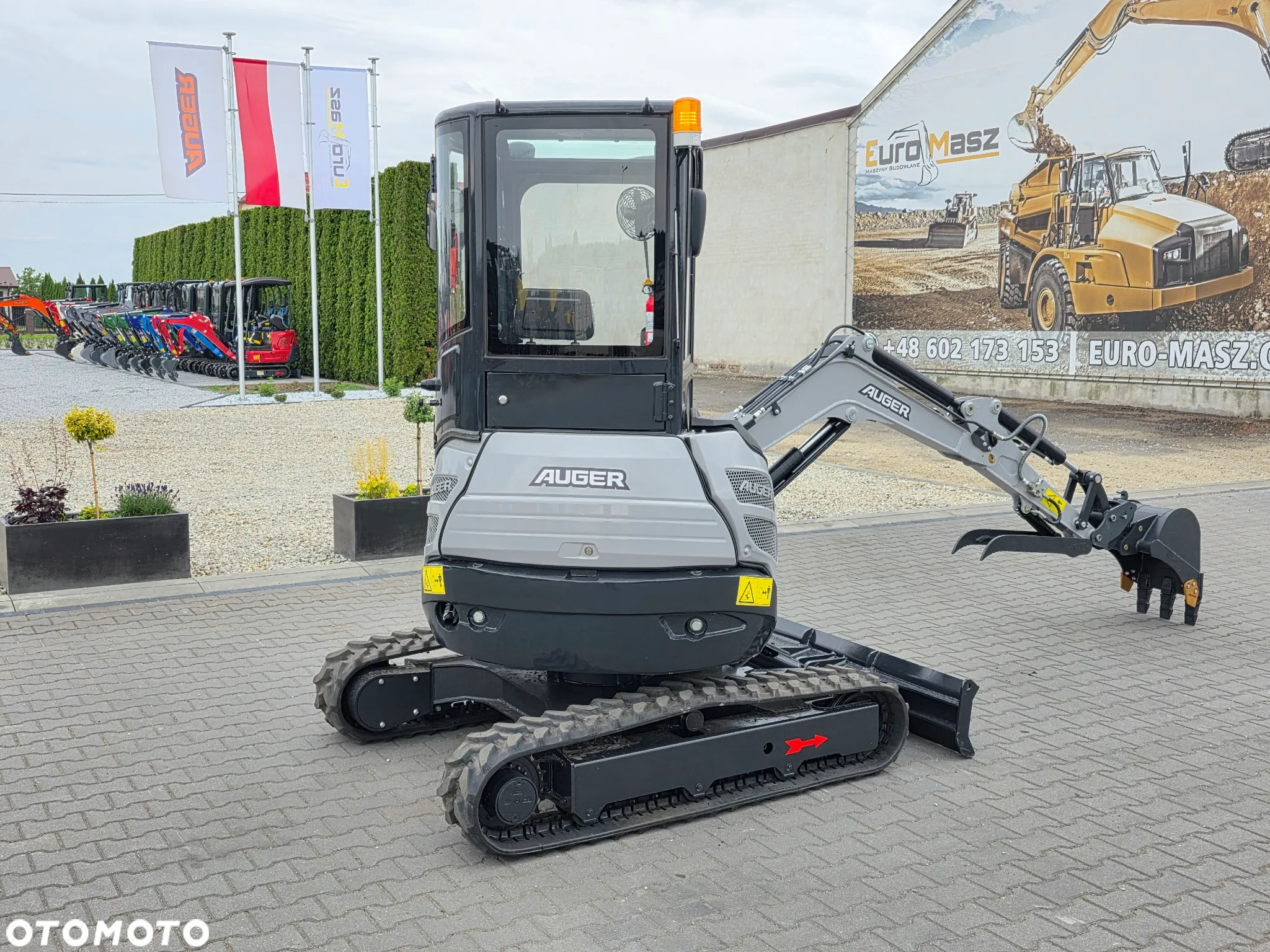 Inny NOWA MINIKOPARKA AUGER 30, WAGA 2700 KG, KUBOTA silnik - 10
