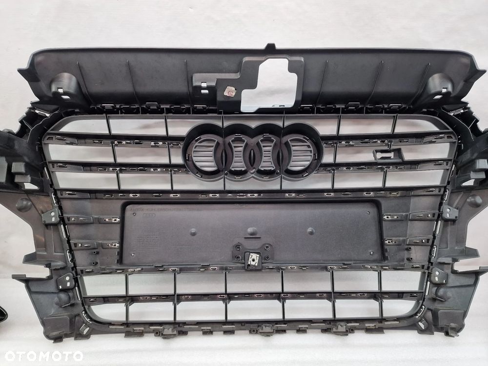 AUDI A3 / S3 8V0 / 8V3 12- ATRAPA / GRILL PRZEDNI PRZÓD , BARDZO ŁADNA , SZARA , NR 8V3853651B/C , NR AUKCJI GL696 (GL697) - 12