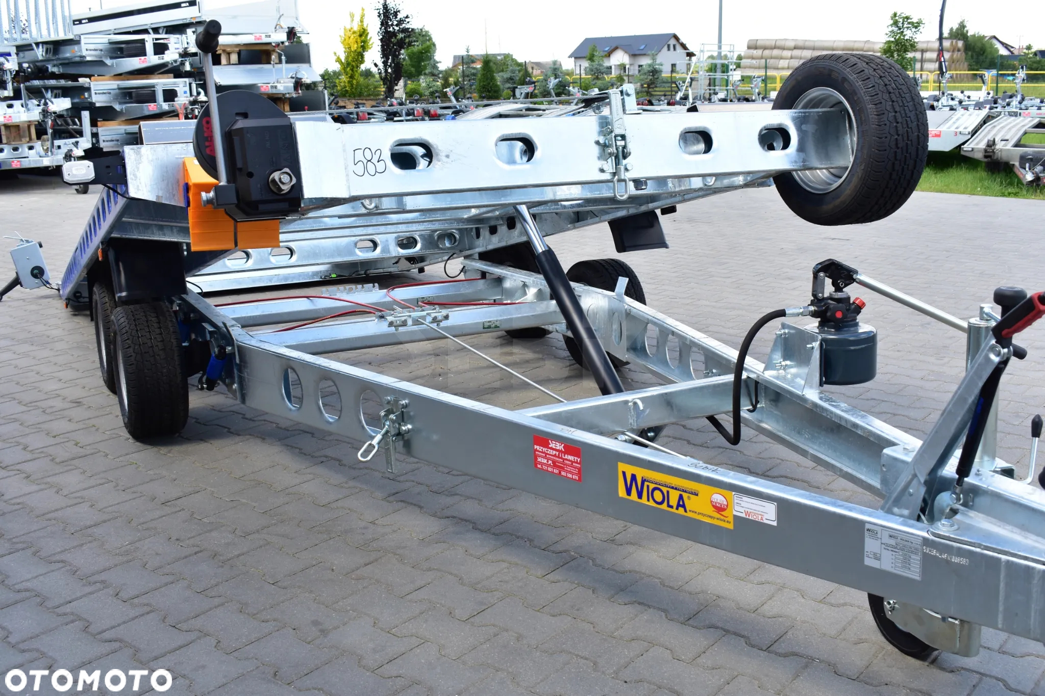 Wiola Laweta uchylana hydraulicznie L27G45P - DOSTAWA!!! - 8