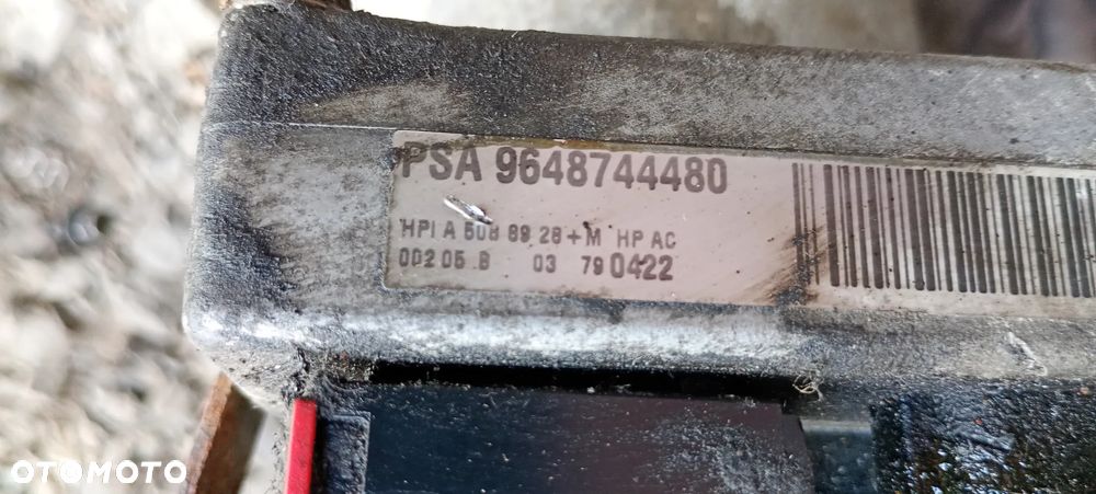 Pompa wspomagania kierownicy elektryczna Peugeot 307 9648744480 - 6