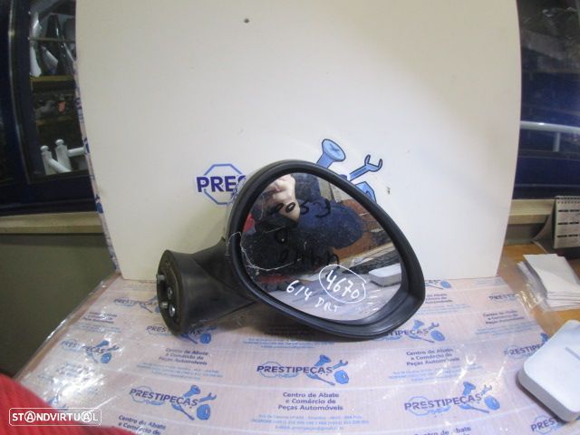 Espelho Esp4670 FIAT 500 2009 1.2I 69CV 3P CINZA DRT ELETRICO 3 PINOS - 1