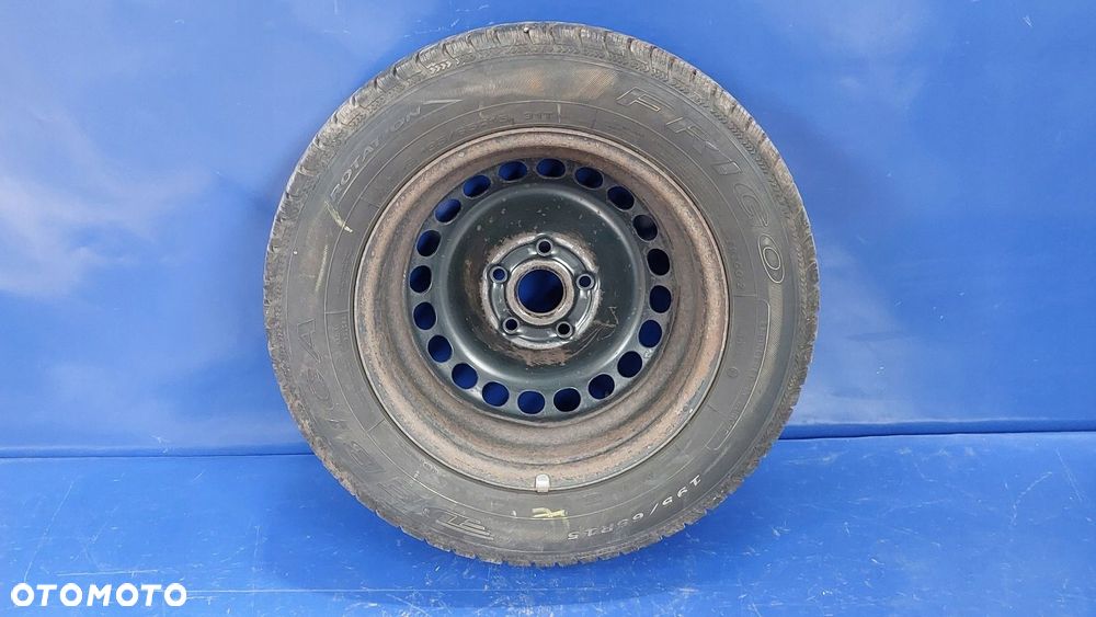 felga stalowa koło zapasowe vw passat b5 15'' 5x112 et37 6j 3b0601027d - 7