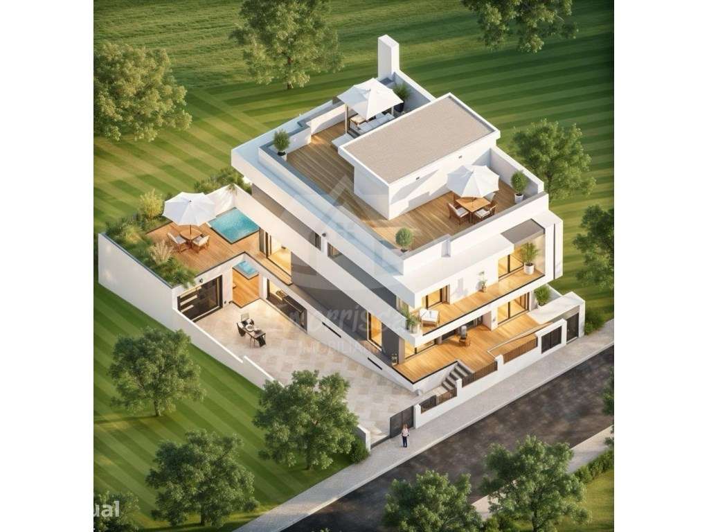 Moradia T5 com piscina no Bairro das 2 Portas, Santa Iria de Azóia - Grande imagem: 2/22