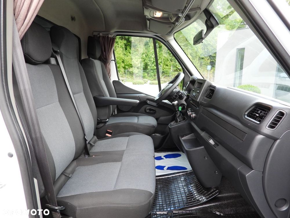 Renault MASTER PLANDEKA 10 PALET WEBASTO TEMPOMAT LEDY PNEUMATYKA KLIMATYZACJA  165KM - 35