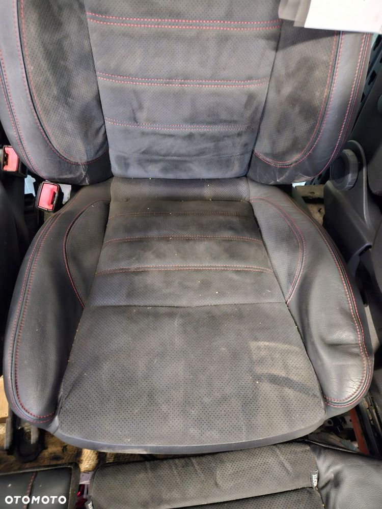 fotele komplet kanapa półskóra ford mondeo mk4 - 5