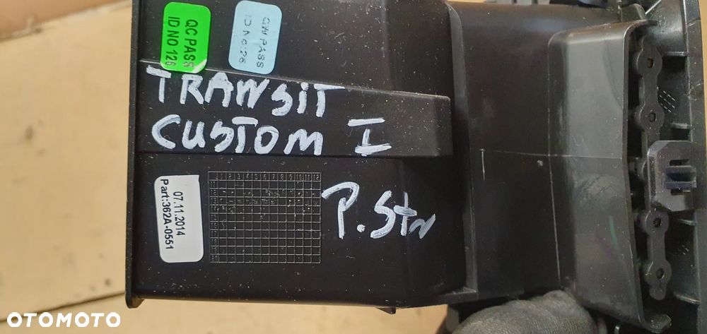 Kratka nawiewu powietrza prawa Ford Transit Custom MK8 BK21-V018B08-AAW BK21-V018B08-CAW - 10