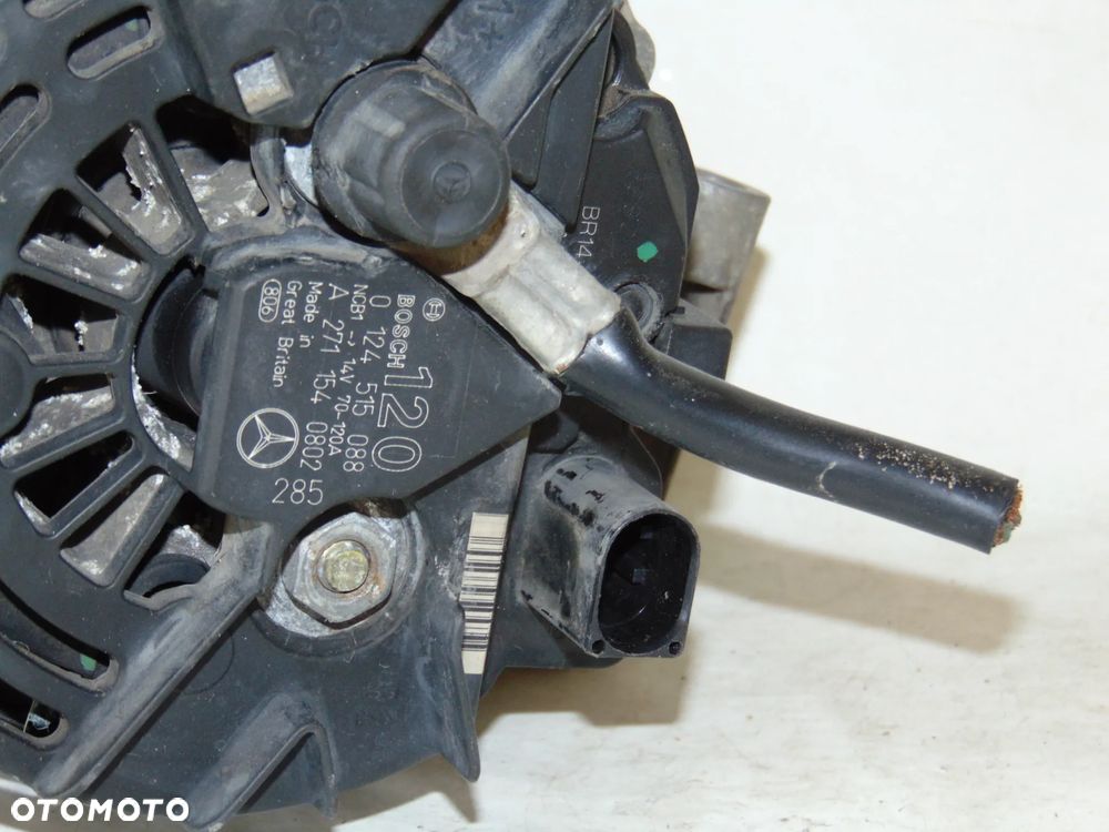 Alternator 0124515088 A2711540802 Mercedes C E Klasa W203 W211 CLK W209 benzyna 1.8 Kompressor - 12