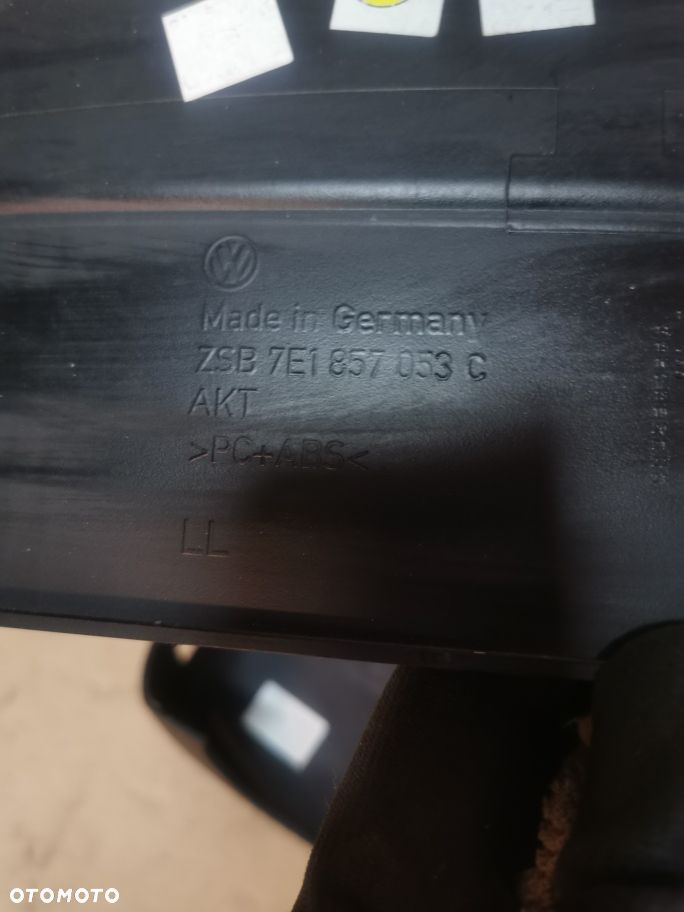 VW T6 osłona ramka licznika 7E1857053C - 3