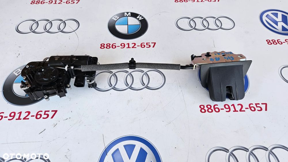 Audi A4 B9 Kombi Avant Zamek klapy bagażnika z dociągiem Dociąg klapy 4M0827506D 3V5827887B - 1