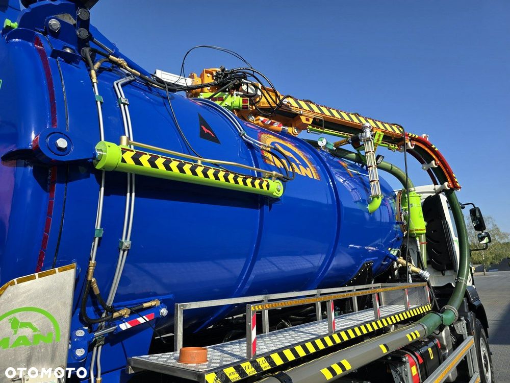 MAN 4x4 WUKO GAMON PW8  do zbierania odpadów płynnych separatorów - 24