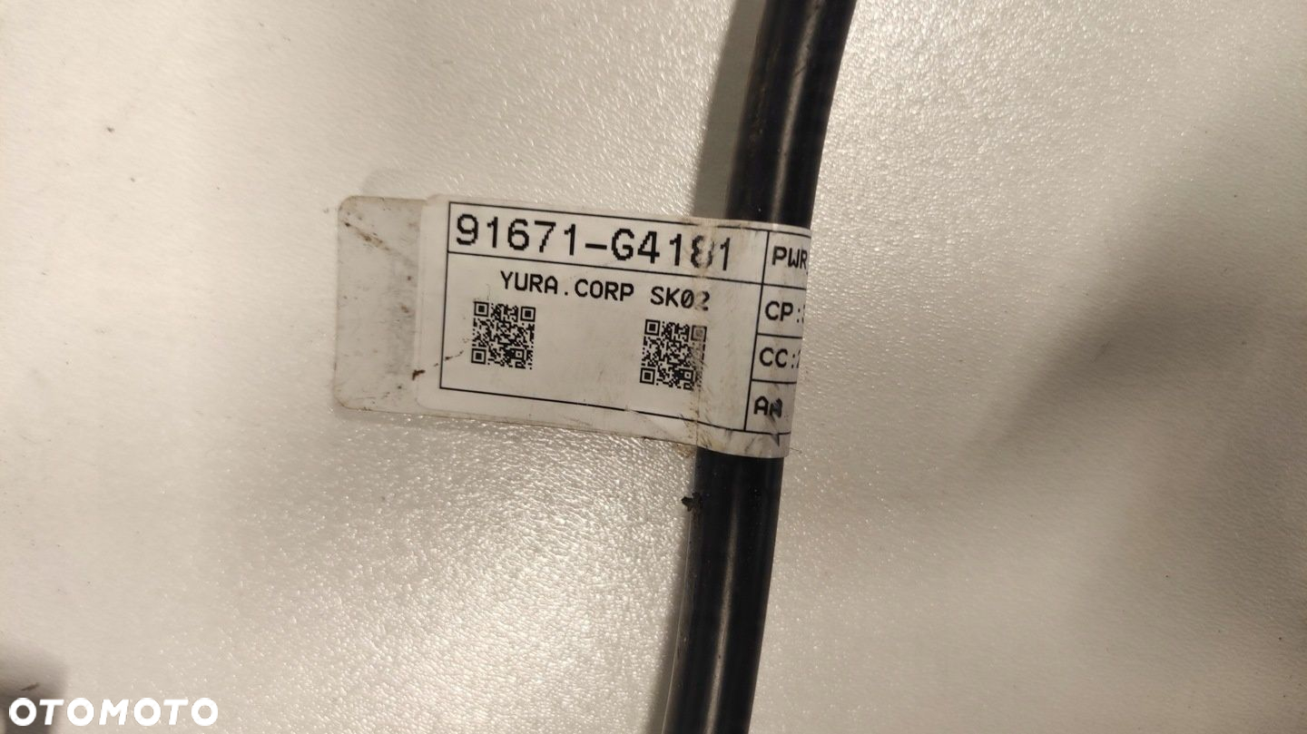 HYUNDAI I30 III LIFT 1.0 T-GDI 48V INSTALACJA PRZEWODY BATERI 91671-G4181 - 2