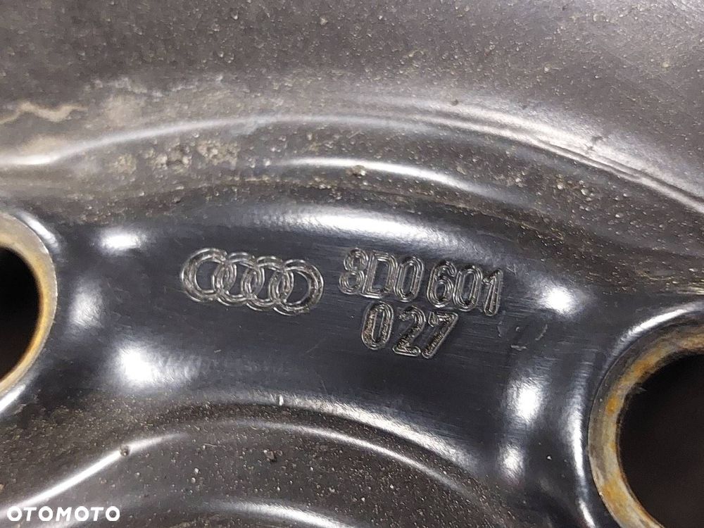 KOŁO FELGA OPONA ZAPAS 5x112 6Jx15 195/65R15 VW AUDI SKODA 8D0601027 - 2