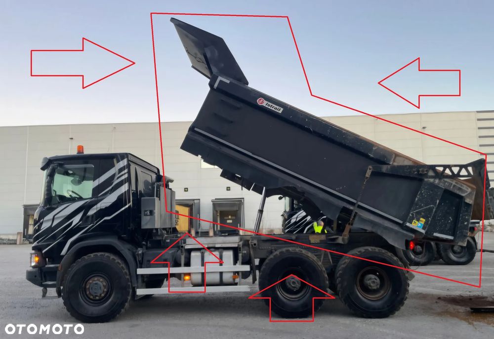 Kiper wywrotka zabudowa mulda