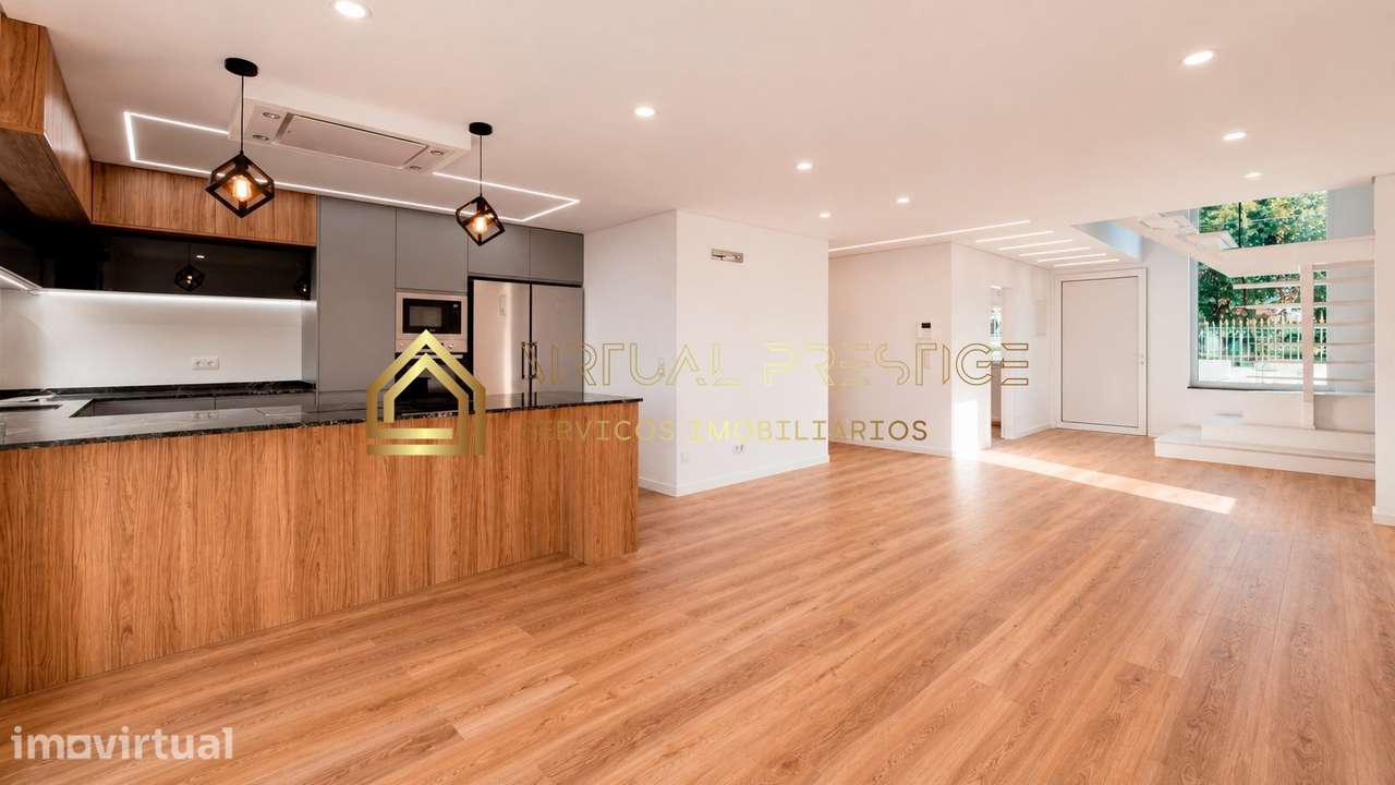 Moradia T4 Nova com Piscina e Escritório Independente | Charneca da... - Grande imagem: 5/37