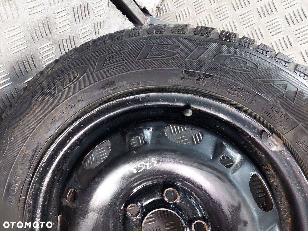 KOŁA FELGI OPONY ZIMOWE 4 SZT 5x100 5Jx14 165/70R14 SEAT VW SKODA AUDI - 8
