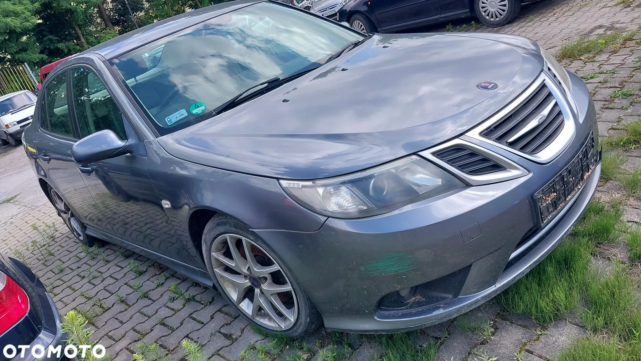 Saab 9-3 93 II Lift FL pakiet Aero Vector Sport silnik 1.9 CDTI 150 KM skrzynia automat drzwi maska zderzak klapa lakier 303 przewody sprężarka panel klimatyzacji NA CZĘŚCI - 4