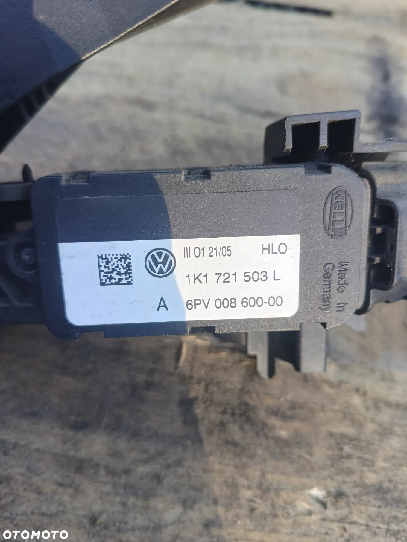 Pedał potencjometr gazu 1K1721503L vw pasat b6 GOLF V TOURAN (3SZT) - 4