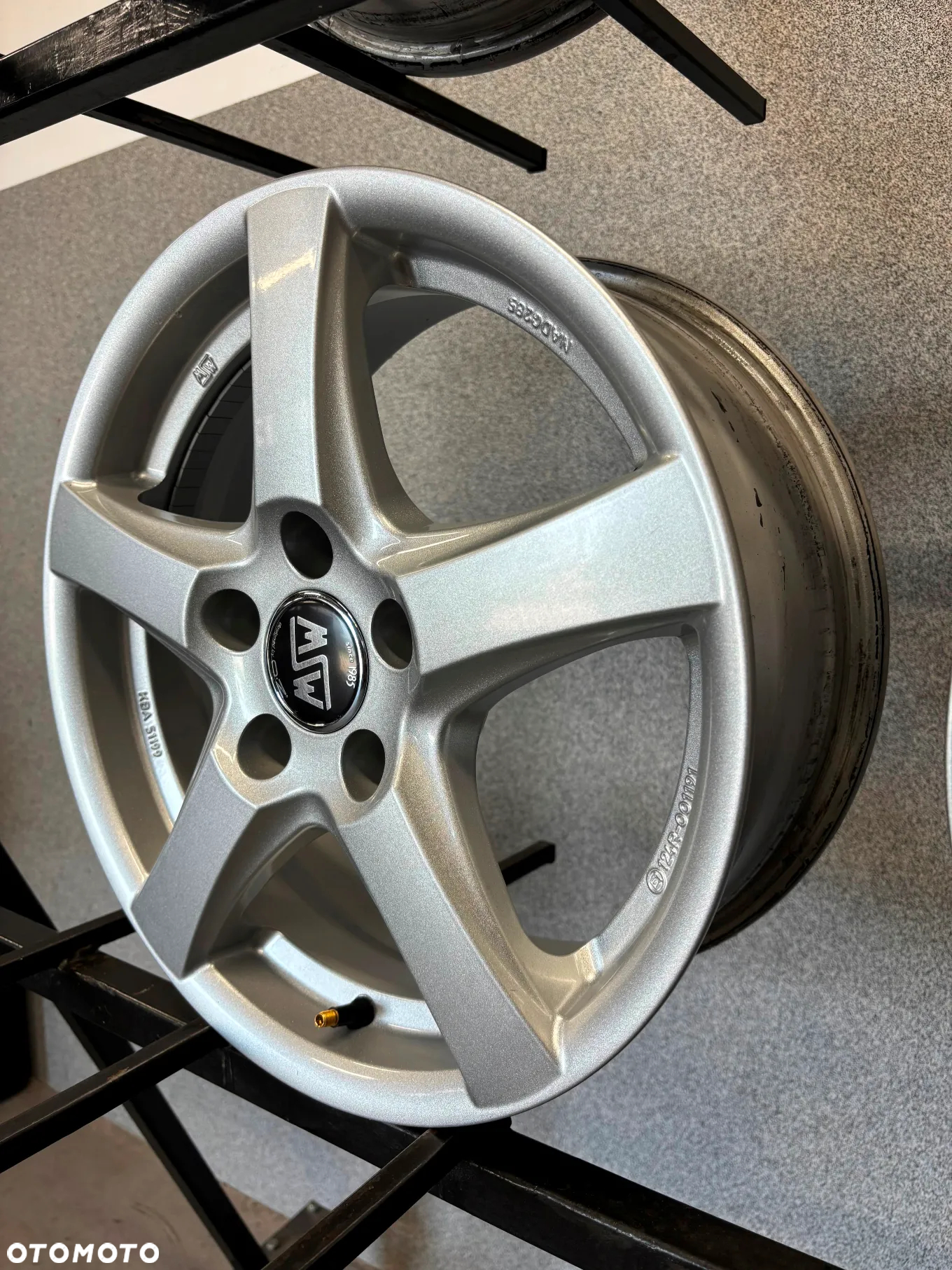 4 FELGI ALU. AUDI A4, VW ARTEON, NEW BEETLE, PASSAT B6,B7,B8,CADDY,TOURAN,SKODA OCTAVIA 2,3 16'' 6,5J ET41 GESIGNED by O.Z.  MSW 78 - 10