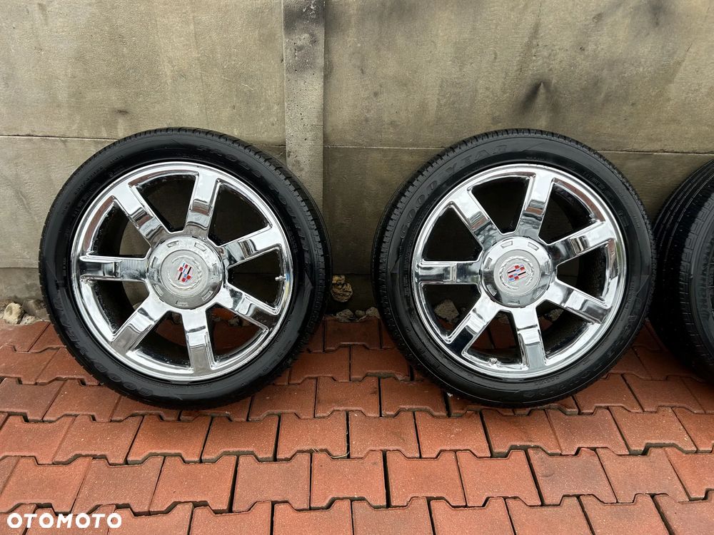 CADILLAC ESCALADE III 6,2 V8 2006-2014 FELGI ALUMINIOWE ALUFELGI 22" CHROM CHROMOWANE KOŁA LETNIE 285/45R22 - 2