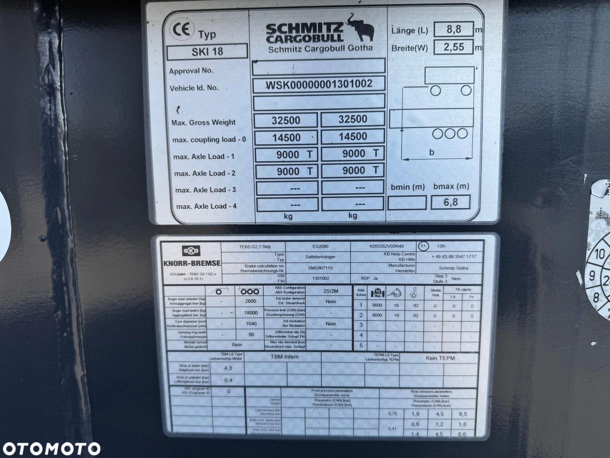 Schmitz Cargobull SKI 18 SL 7.2 NACZEPA WYWROTKA - 17