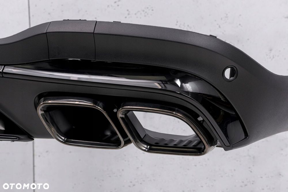 mercedes glc x253 2019-2022 dyfuzor tylny z pdc stylizujący na amg glc - 12