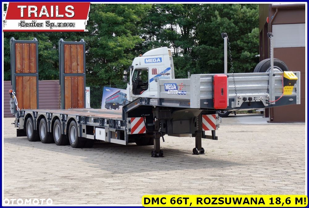 Inny Niska podłoga 4-osie, rozciągana dł. 18,60 m,  własne PTO, NAJAZDY HYDRAULICZNE. !!! - 12