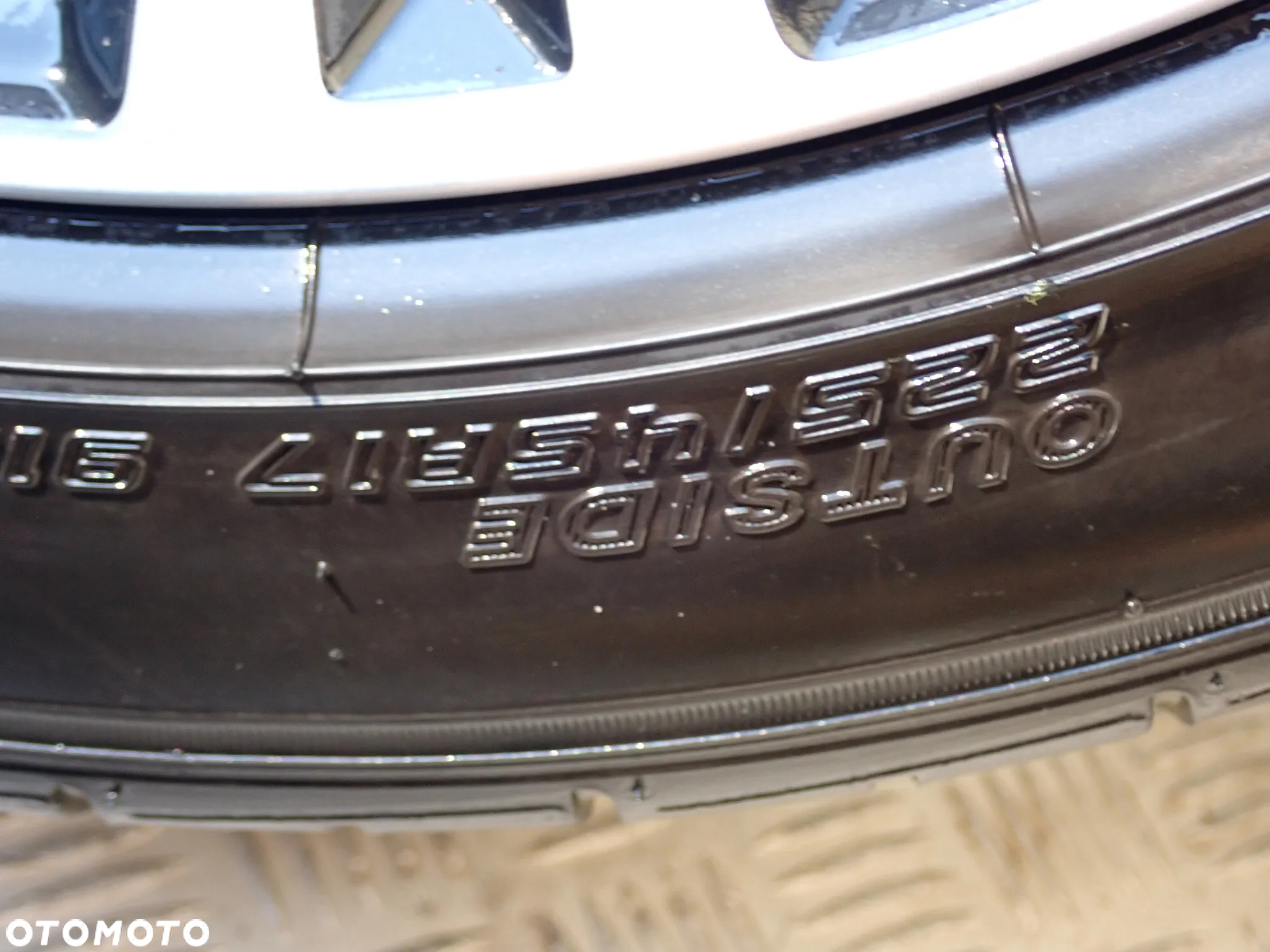 KOŁA FELGI ALUMINIOWE TOYOTA AURIS COROLLA 7,5JX17  ET 40  5X114,3  Z OPONAMI LATO 225/45/17  3500 ZŁ - 8
