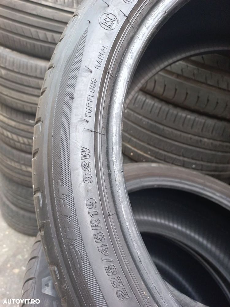 4 anvelope 225/45 R19 Bridgestone runflat - 3