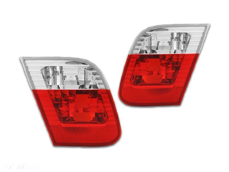 LAMPA TYL KPL BIALY MIGACZ BMW 3 E46 01- LIFT SED - 1