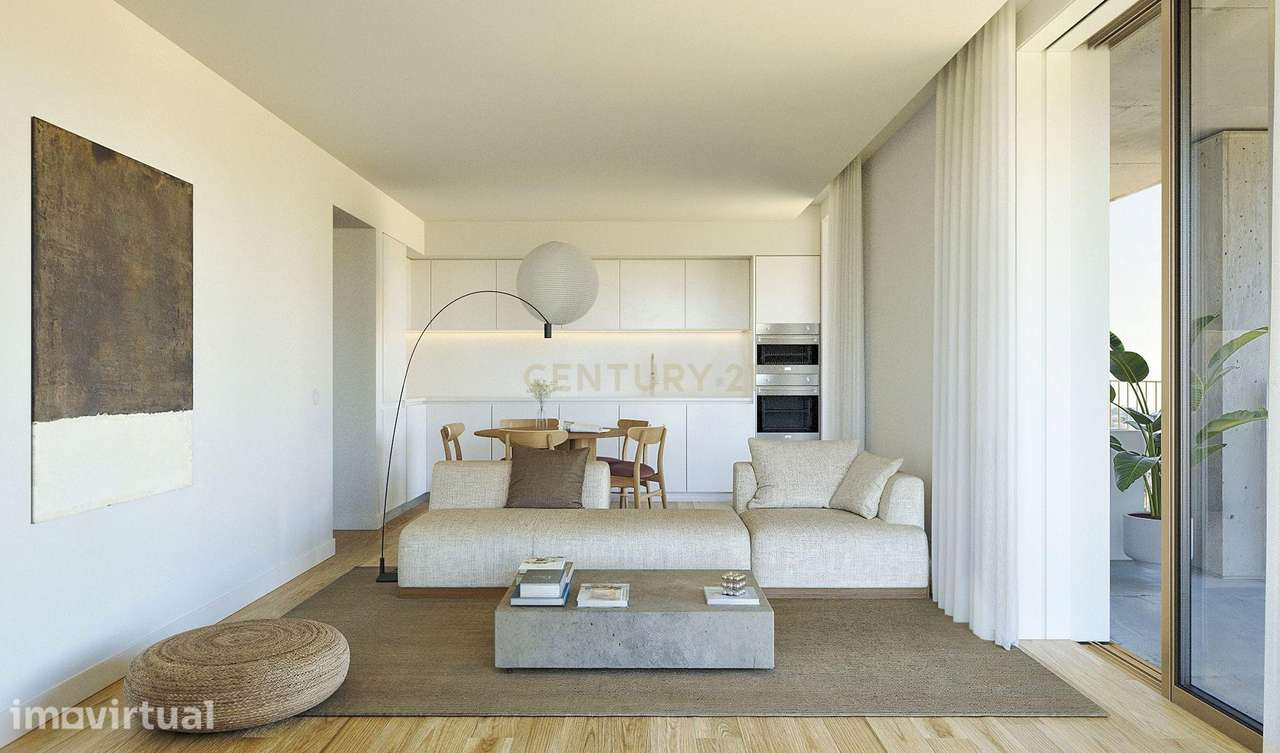 Luxuoso Apartamento T2 com Vista Mar em Bonfim, Porto - Grande imagem: 5/18