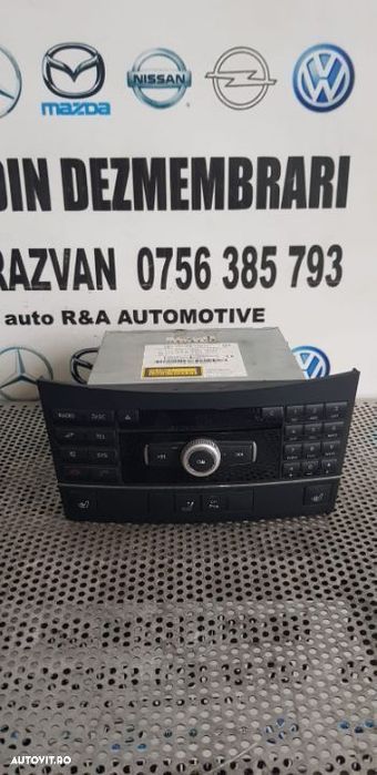 Unitate Radio CD Mercedes E Class W212 Cod A2129069900  A2128700089  A2129026501 - 1
