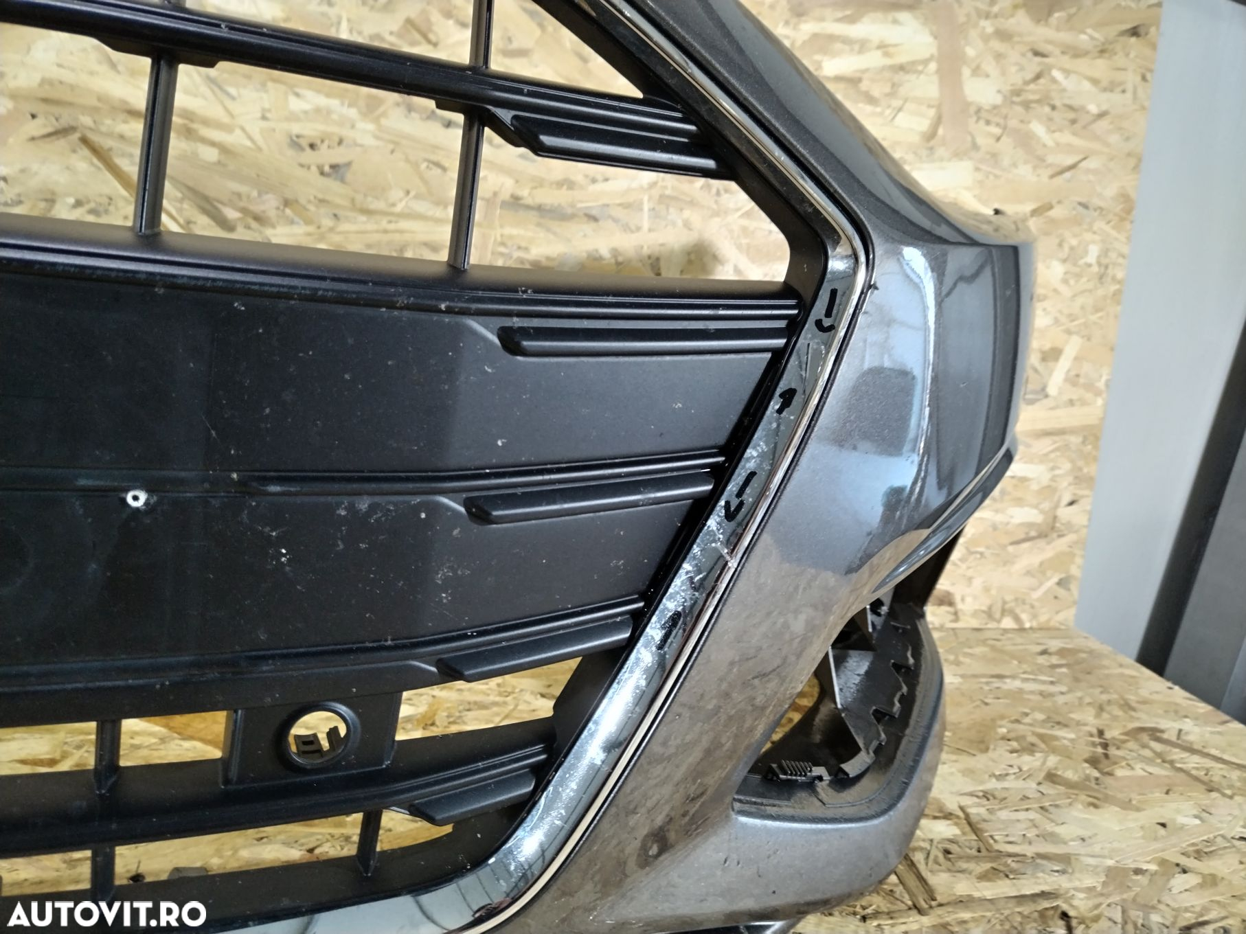 Bara fata Audi A4, B9, Facelift, 2020, 2021, 2022, 2023, 8W0807437AH. - 8