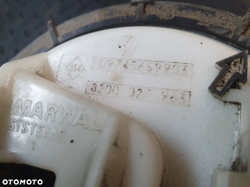 RENAULT THALIA I CLIO II 1.2 1.4 8V PŁYWAK POMPA PALIWA 8200027963 09745659903 ORYGINAŁ POSIADAM 8 SZT - 20