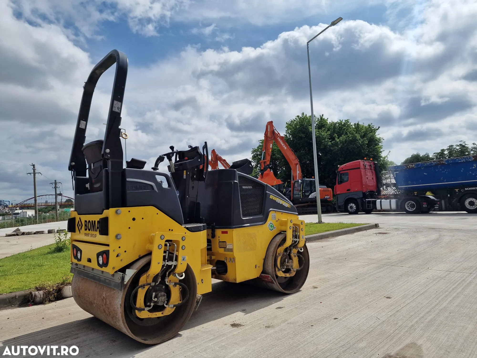 Bomag BG120, 2023, 93h, latime tambur 1,2m, Masa op 2,7t, motor Kubota, posibilitate leasing-31900 EUR+Tva - 3