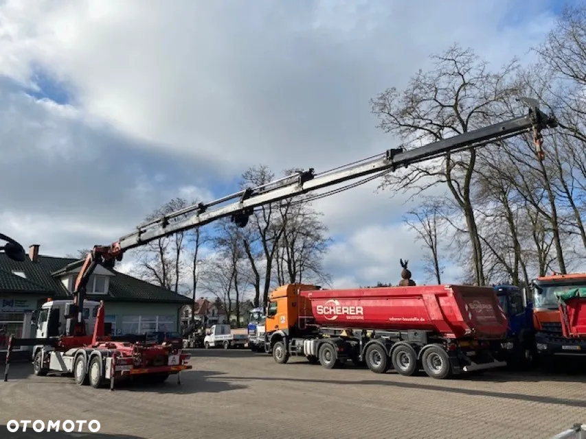 MAN TGS 26.480 6X4 EURO 6  hakowiec MEILLER RK 20.65TS z żurawiem PALFINGER PK34002-SH - 14