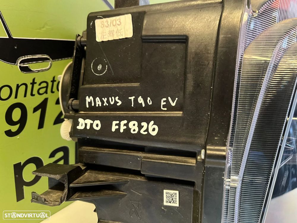Maxus T90 EV - FAROL LED DIREITO - FF826 - 5