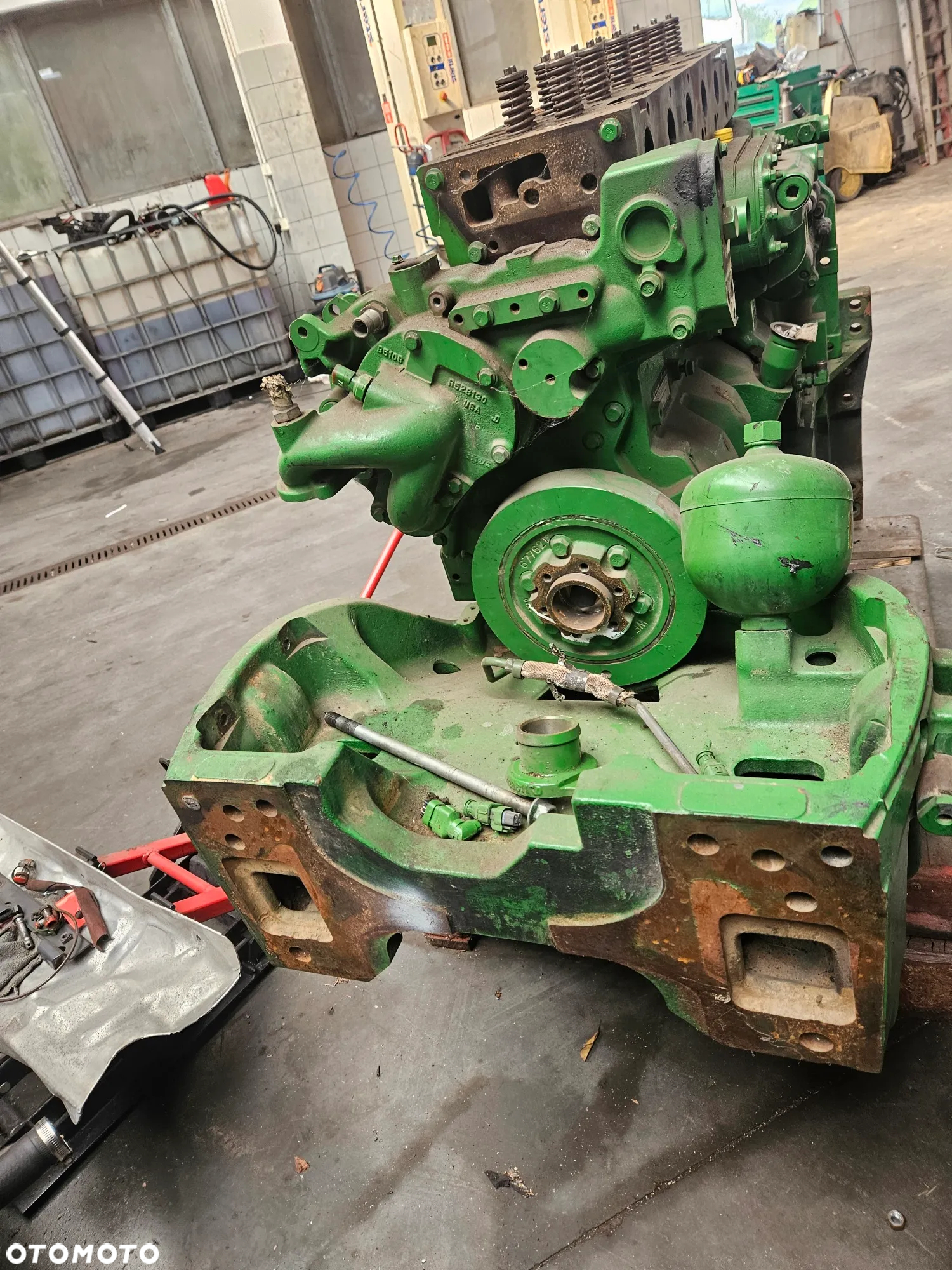 BLOK WAŁ MISA JOHN DEERE 7280R 6090 6090RW402 R573055 R526042 R527981 RE565972 RE310756 - 6