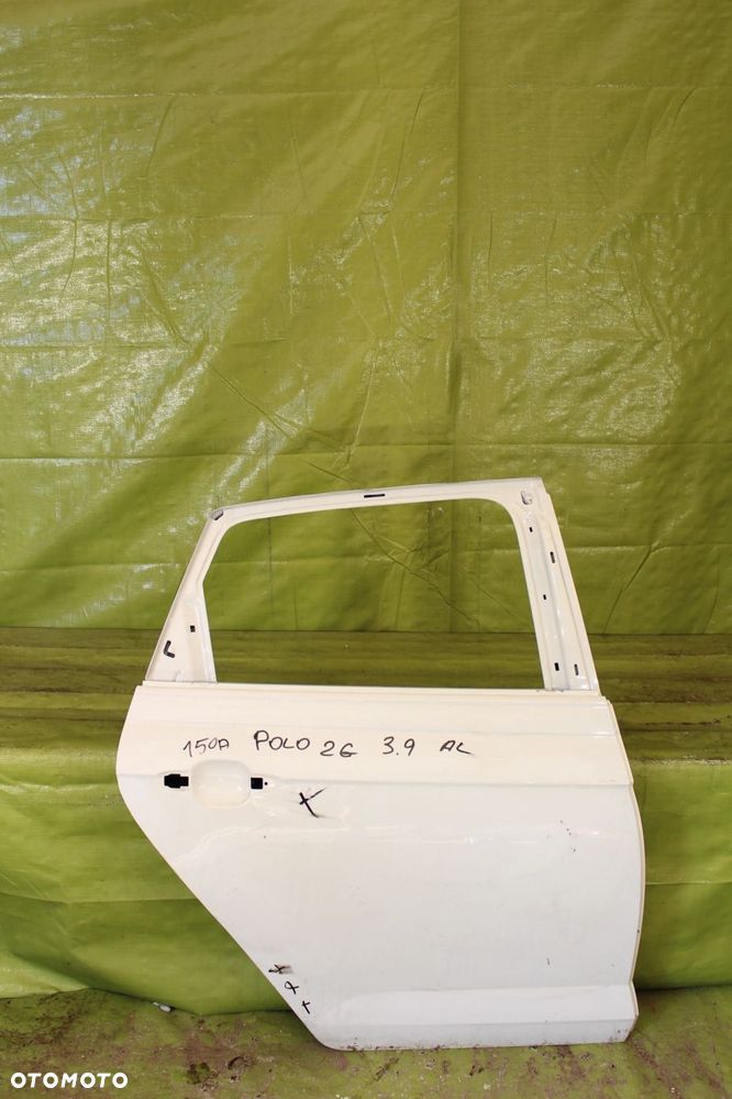 Drzwi Volkswagen Polo 2G po 2017r. tył prawy - 1