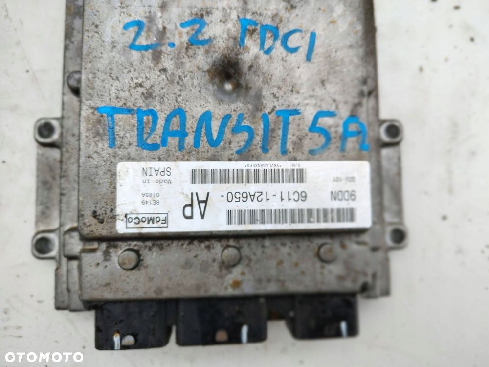 KOMPUTER SILNIKA ZESTAW 6C11-12A650-AP FORD TRANSIT 5 V 2.2 TDCI - 2